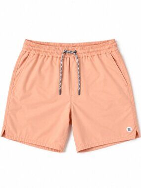 Free Fly Andros Men's Swim Trunks UPF 50+ Orange Dusk Size M NWT